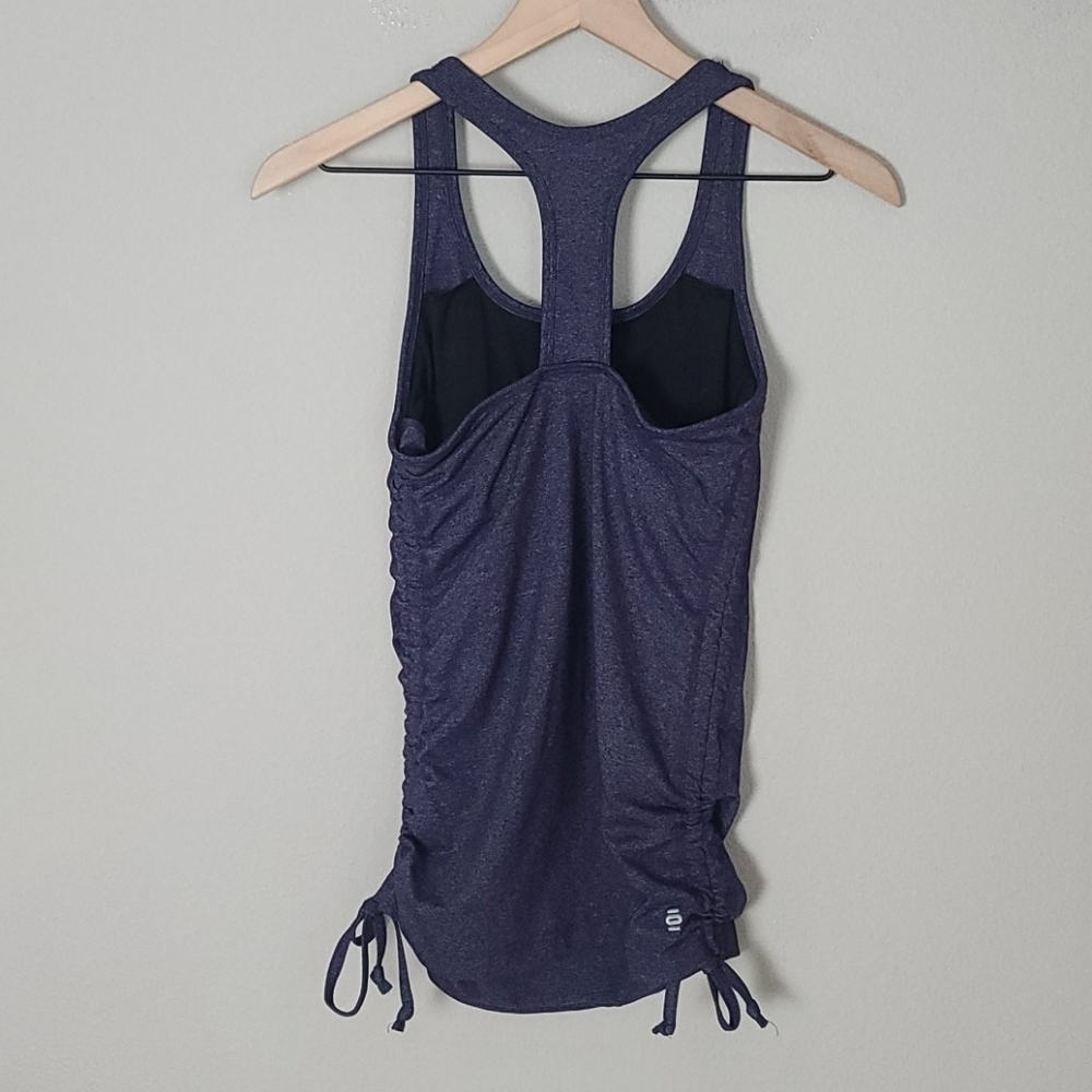 Tonic Racerback Ruched Side Athletic Tank Top - Picture 5 of 6
